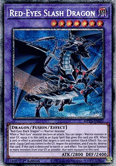 Red-Eyes Slash Dragon