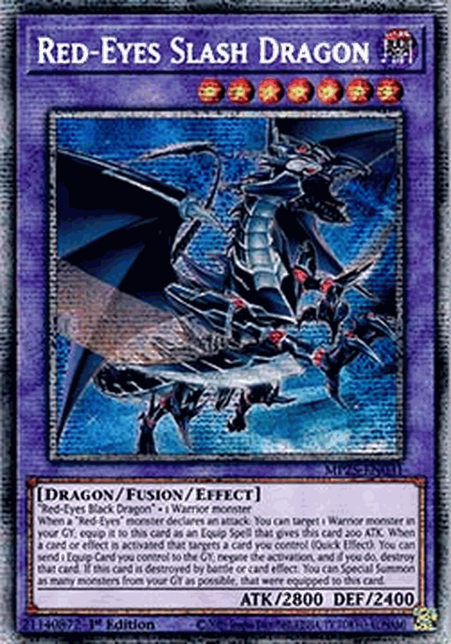 Red-Eyes Slash Dragon