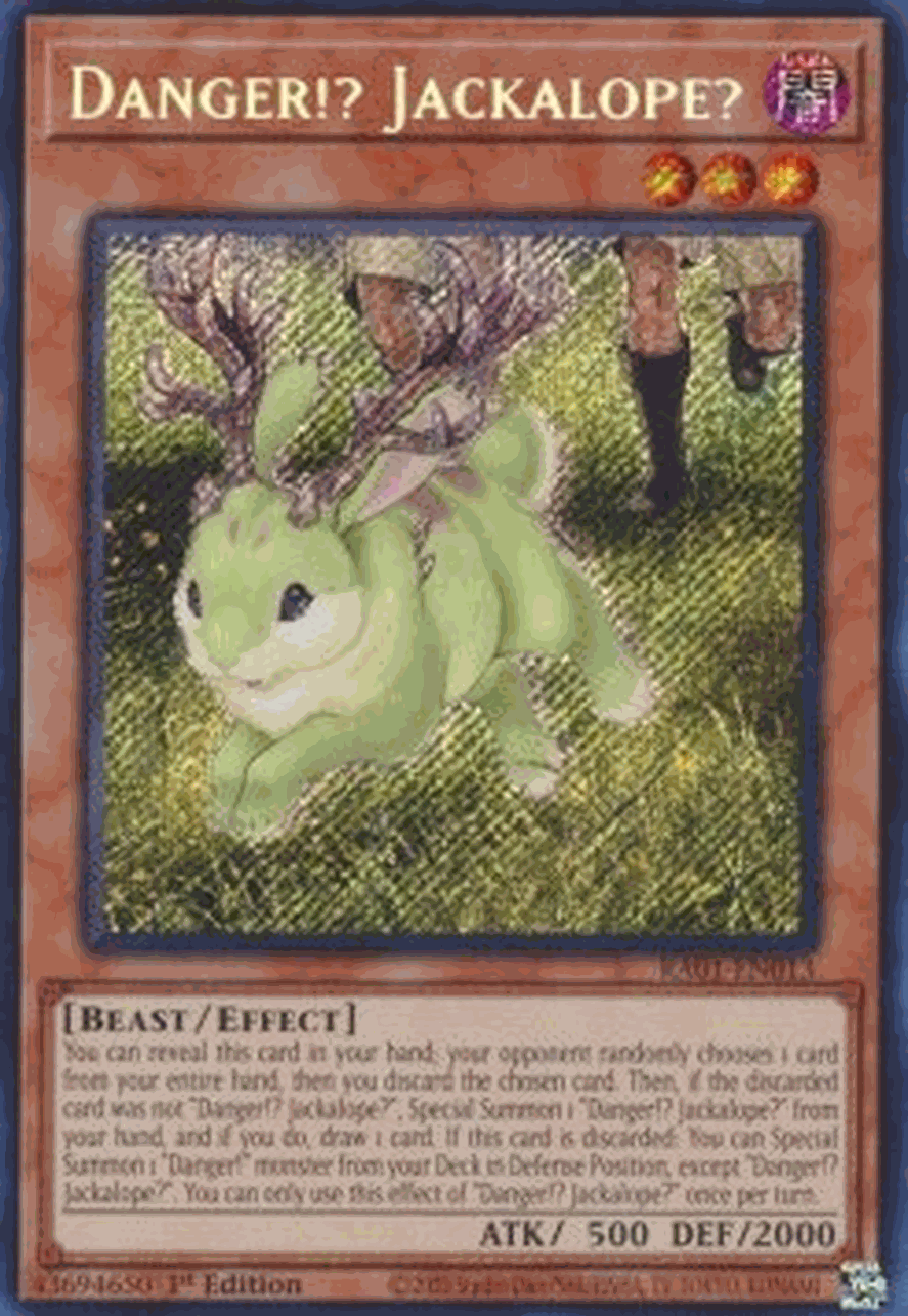 Danger!? Jackalope? (V.3 - Secret Rare)