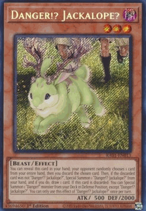 Danger!? Jackalope? (V.3 - Secret Rare)