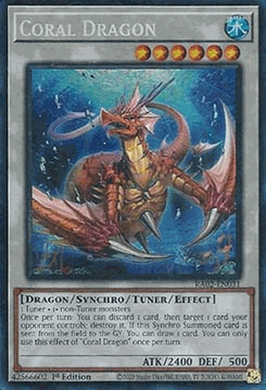Coral Dragon (V.6 - Collectors Rare)