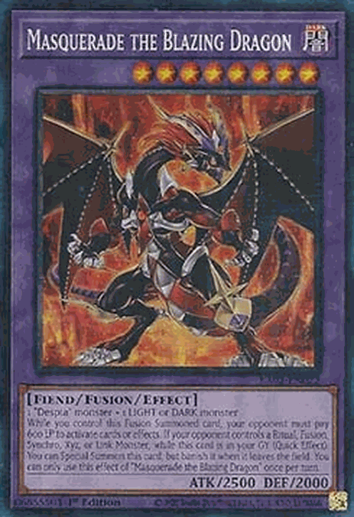Masquerade the Blazing Dragon (V.6 - Collectors Rare)
