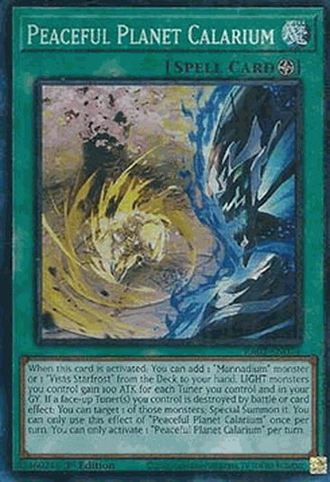 Peaceful Planet Calarium (V.6 - Collectors Rare)