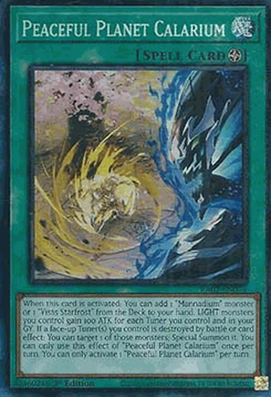 Peaceful Planet Calarium (V.6 - Collectors Rare)