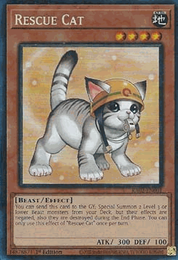 Rescue Cat (V.12 - Collectors Rare)