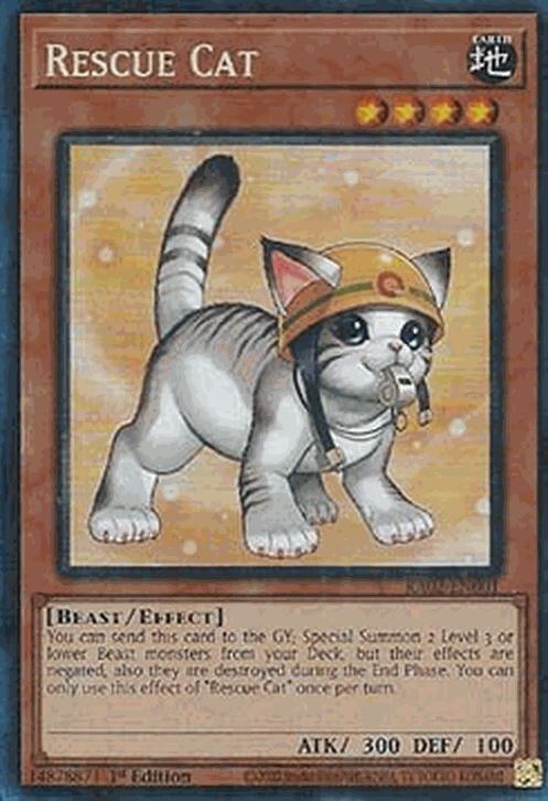 Rescue Cat (V.12 - Collectors Rare)