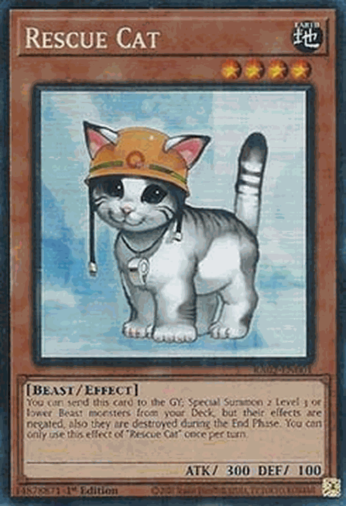 Rescue Cat (V.11 - Collectors Rare)