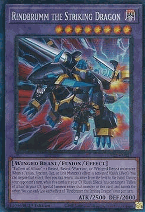 Rindbrumm the Striking Dragon (V.6 - Collectors Rare)