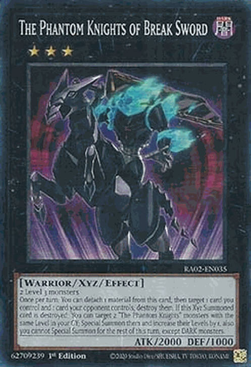 The Phantom Knights of Break Sword (V.6 - Collectors Rare)