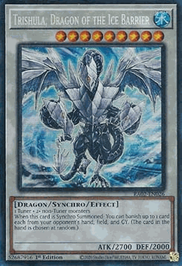 Trishula, Dragon of the Ice Barrier (V.6 - Collectors Rare)