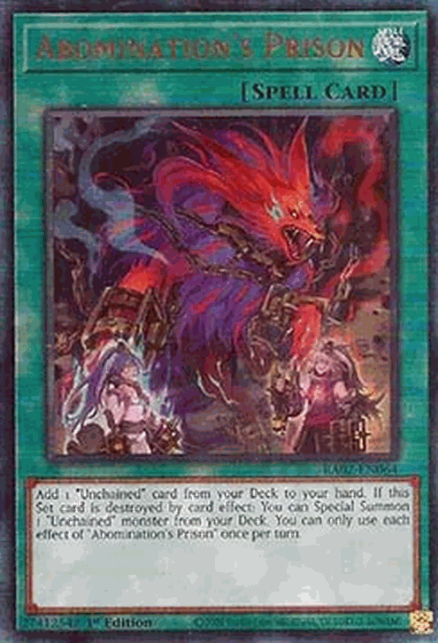 Abomination’s Prison (V.7 - Ultimate Rare)