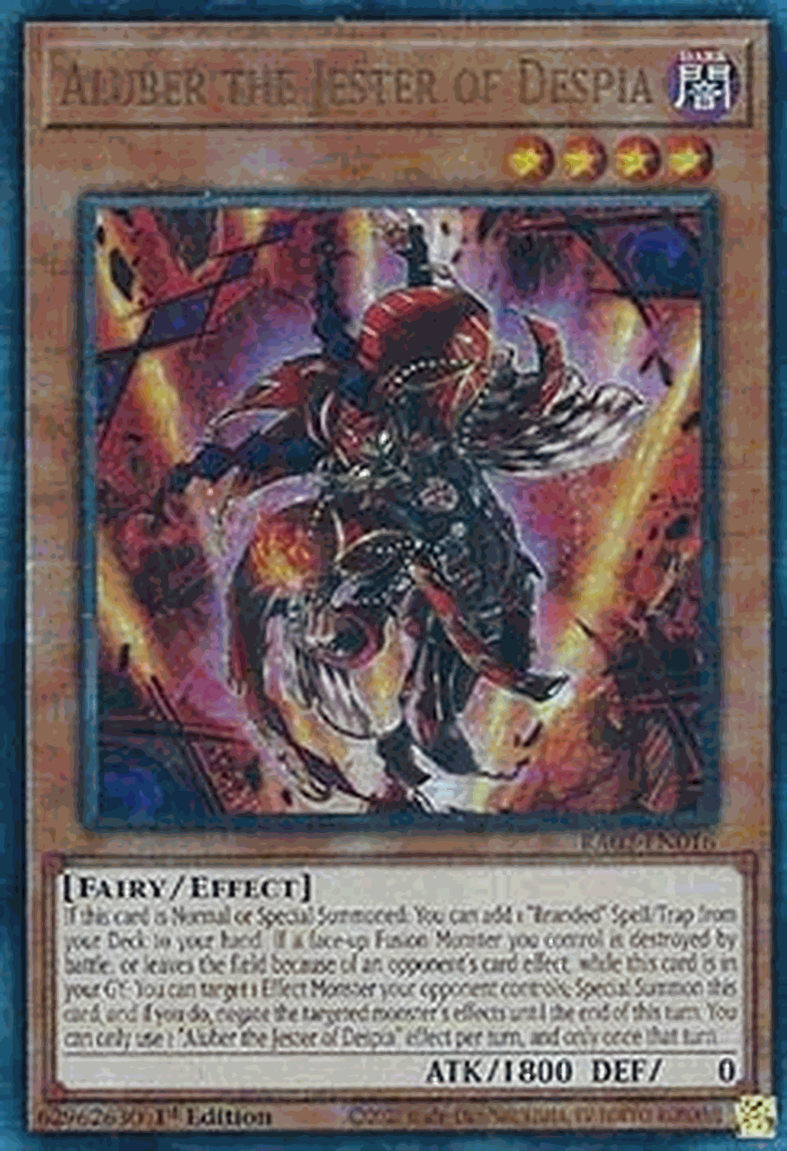 Aluber the Jester of Despia (V.7 - Ultimate Rare)