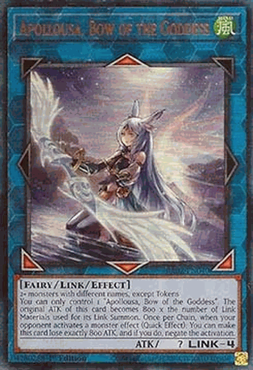 Apollousa, Bow of the Goddess (V.7 - Ultimate Rare)