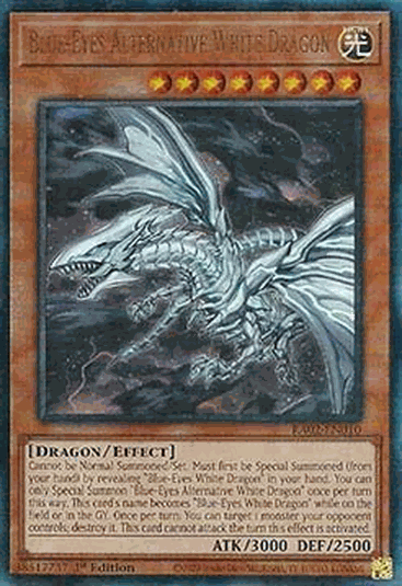 Blue-Eyes Alternative White Dragon (V.7 - Ultimate Rare)