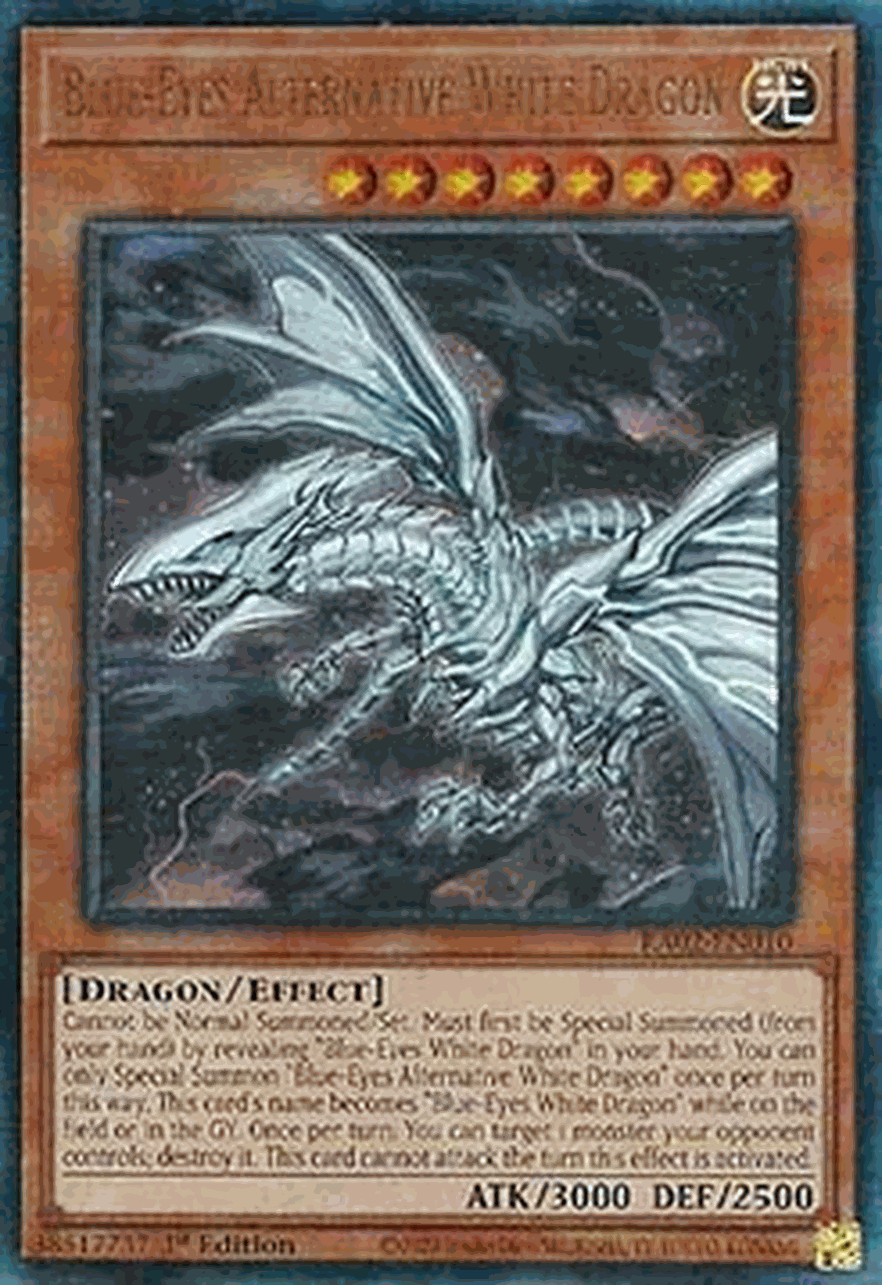 Blue-Eyes Alternative White Dragon (V.7 - Ultimate Rare)