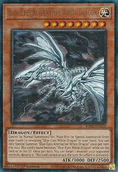 Blue-Eyes Alternative White Dragon (V.7 - Ultimate Rare)