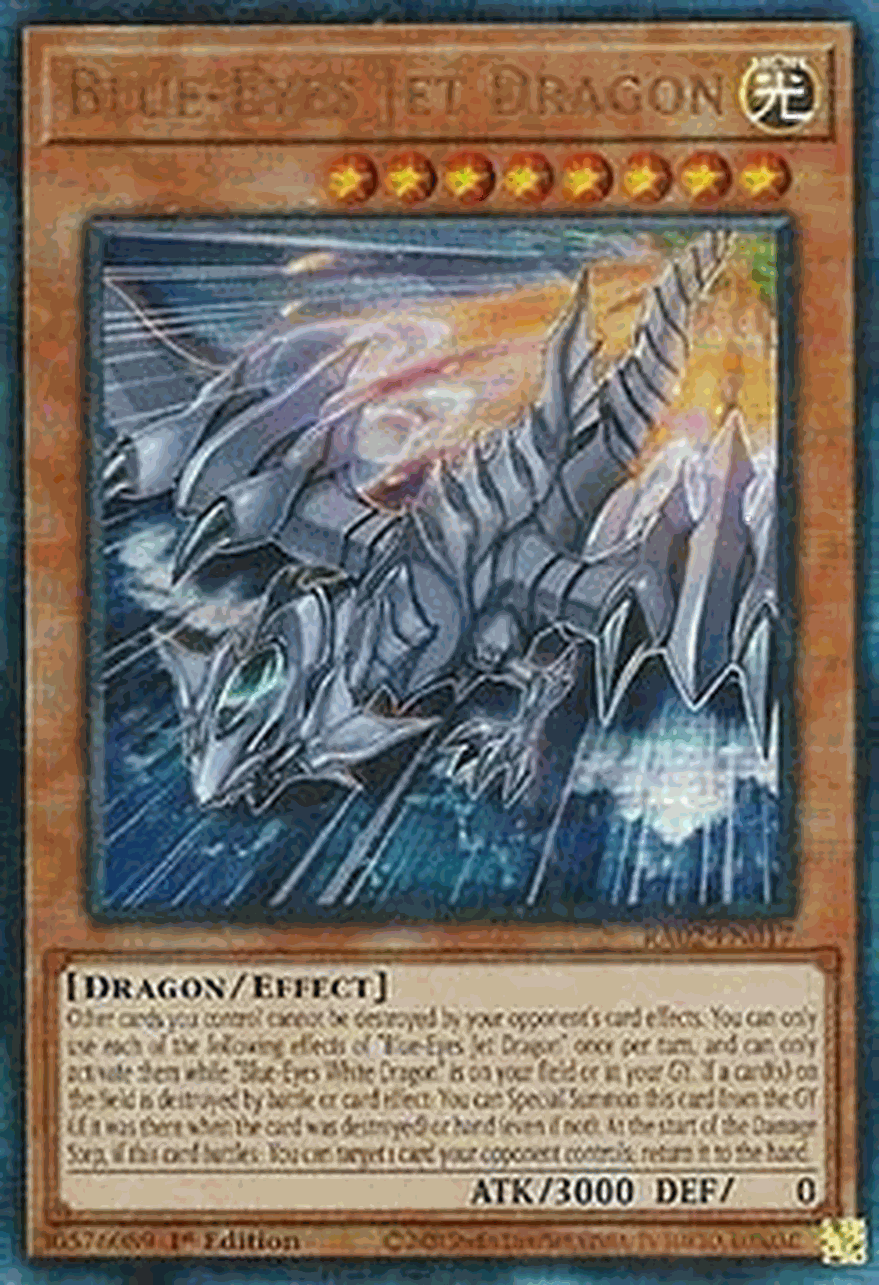 Blue-Eyes Jet Dragon (V.7 - Ultimate Rare)