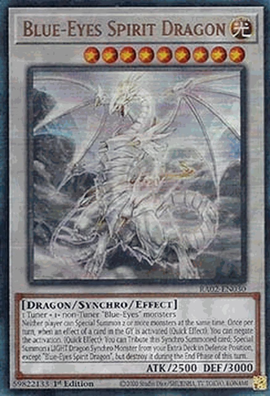 Blue-Eyes Spirit Dragon (V.7 - Ultimate Rare)