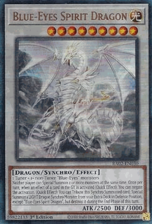 Blue-Eyes Spirit Dragon (V.7 - Ultimate Rare)