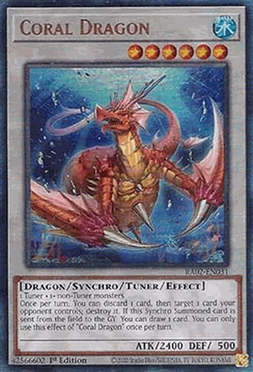 Coral Dragon (V.7 - Ultimate Rare)
