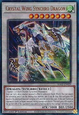 Crystal Wing Synchro Dragon (V.7 - Ultimate Rare)