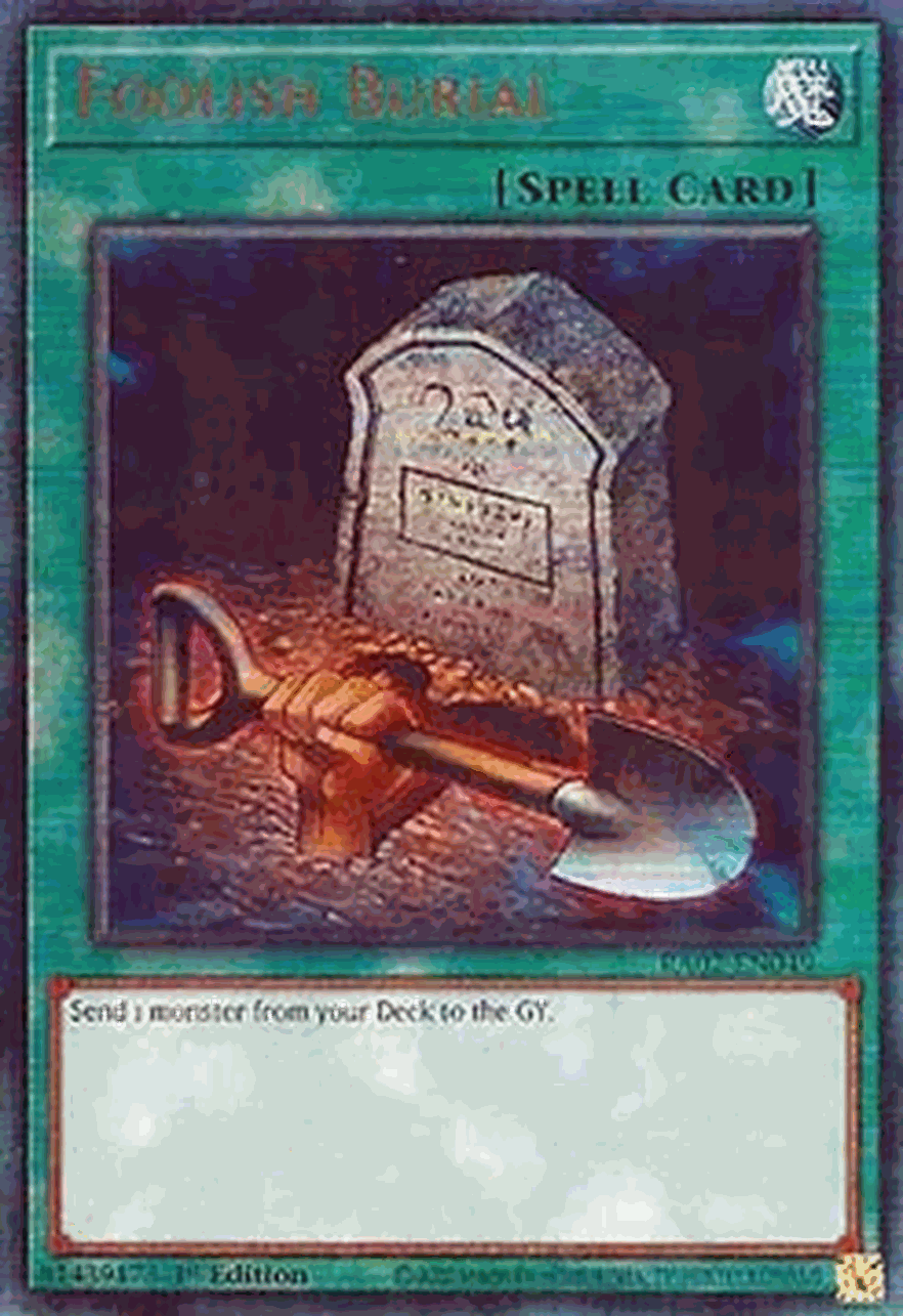 Foolish Burial (V.7 - Ultimate Rare)