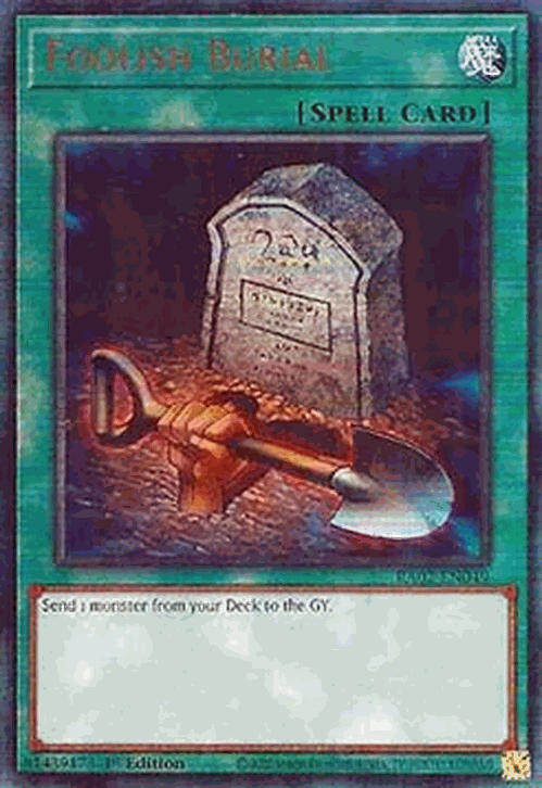 Foolish Burial (V.7 - Ultimate Rare)