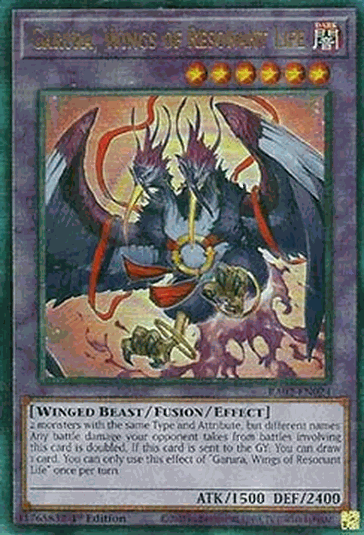 Garura, Wings of Resonant Life (V.7 - Ultimate Rare)