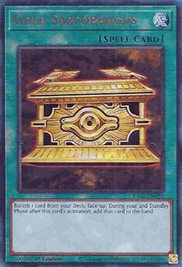 Gold Sarcophagus (V.7 - Ultimate Rare)