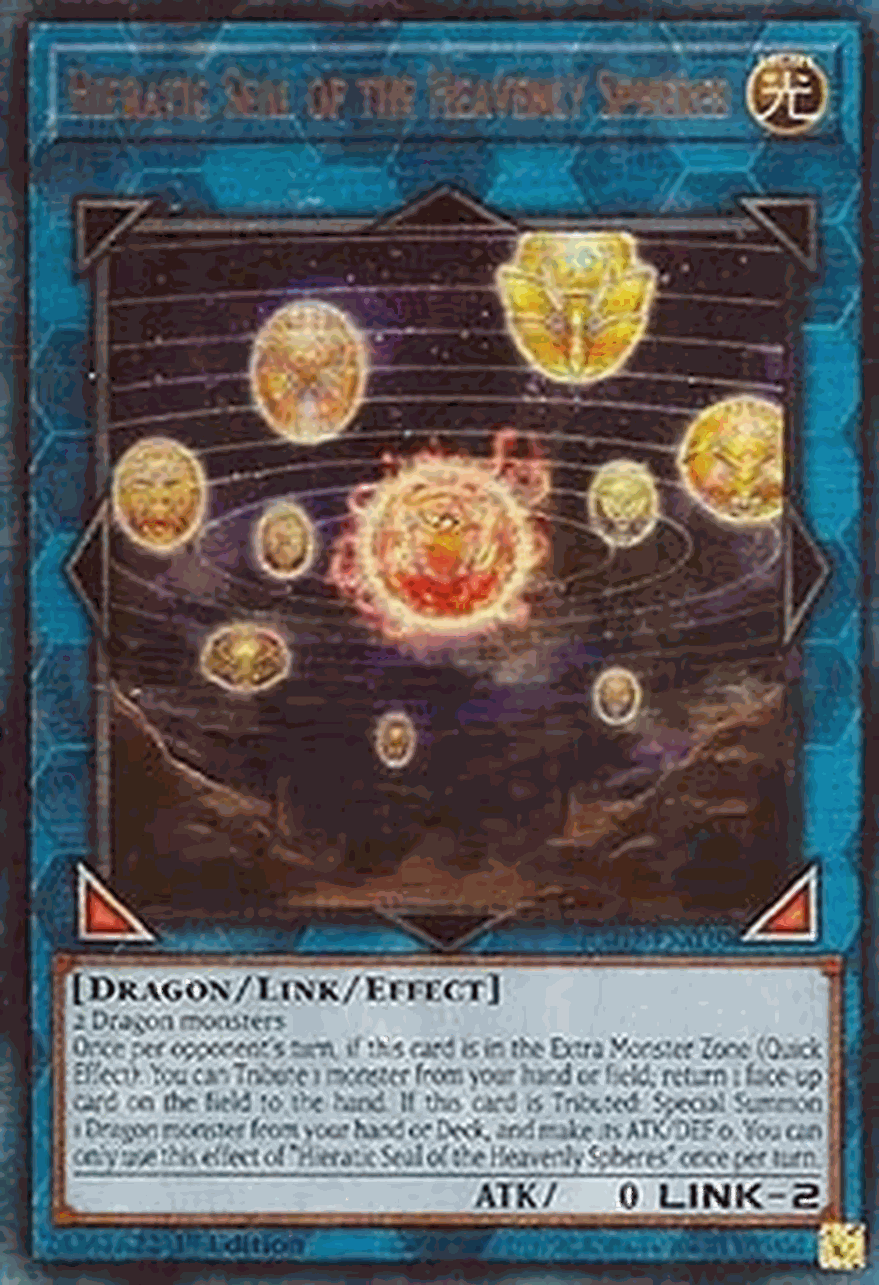 Hieratic Seal of the Heavenly Spheres (V.7 - Ultimate Rare)