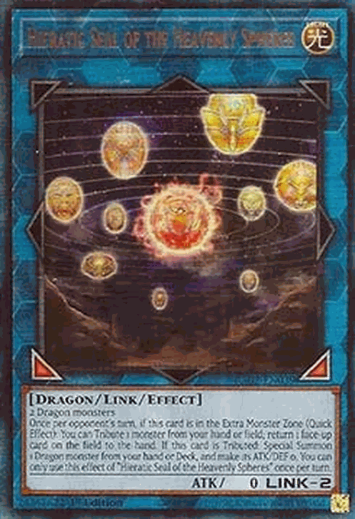 Hieratic Seal of the Heavenly Spheres (V.7 - Ultimate Rare)