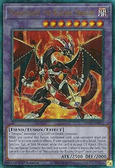 Masquerade the Blazing Dragon (V.7 - Ultimate Rare)