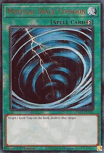 Mystical Space Typhoon (V.7 - Ultimate Rare)