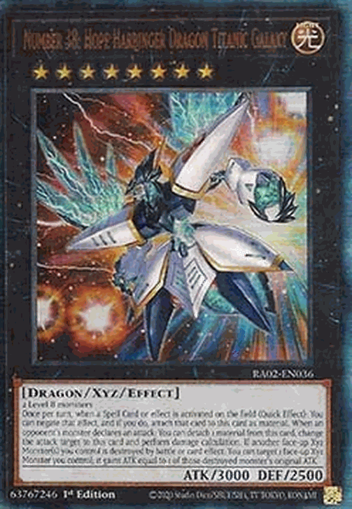 Number 38: Hope Harbinger Dragon Titanic Galaxy (V.7 - Ultimate Rare)