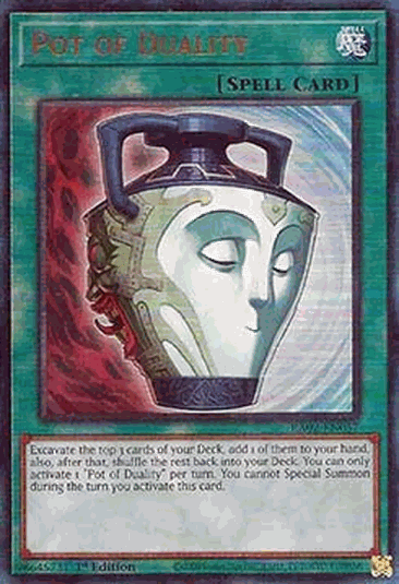 Pot of Duality (V.7 - Ultimate Rare)