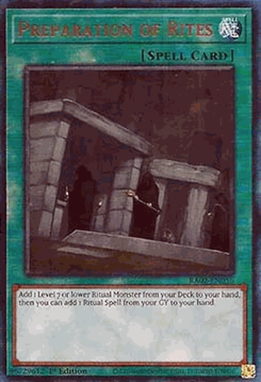 Preparation of Rites (V.7 - Ultimate Rare)