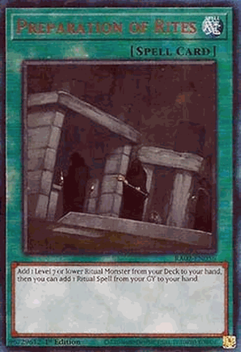 Preparation of Rites (V.7 - Ultimate Rare)