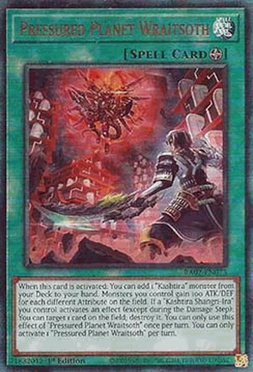 Pressured Planet Wraitsoth (V.7 - Ultimate Rare)