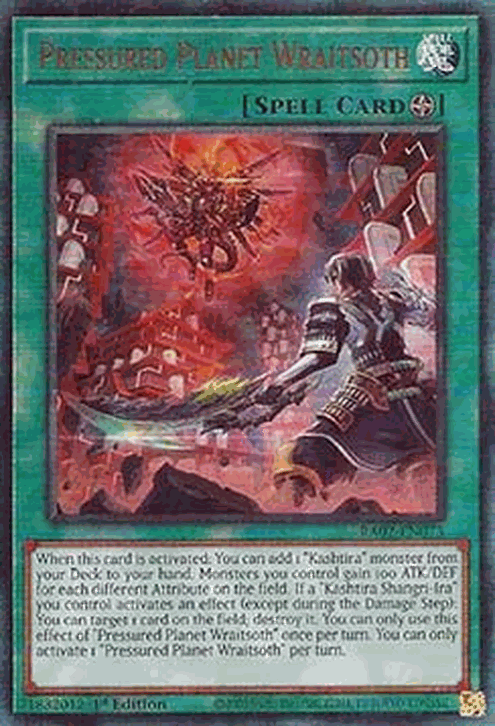 Pressured Planet Wraitsoth (V.7 - Ultimate Rare)
