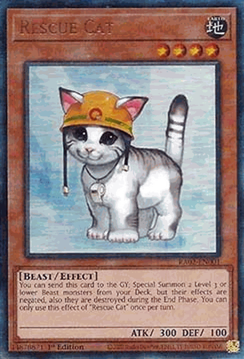 Rescue Cat (V.13 - Ultimate Rare)