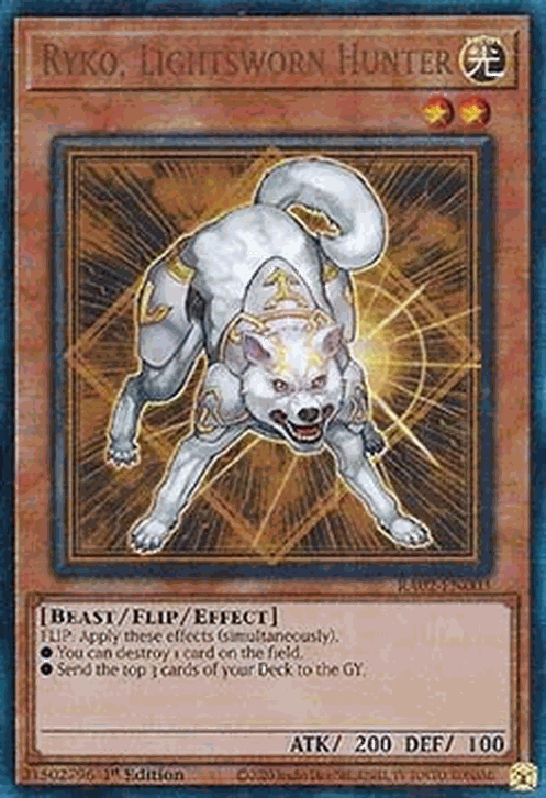 Ryko, Lightsworn Hunter (V.7 - Ultimate Rare)