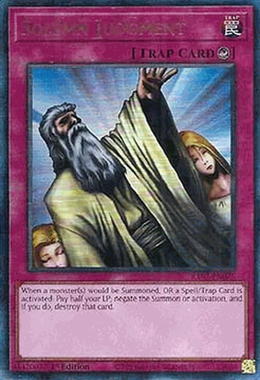 Solemn Judgment (V.7 - Ultimate Rare)