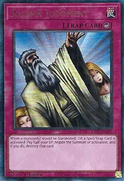Solemn Judgment (V.7 - Ultimate Rare)
