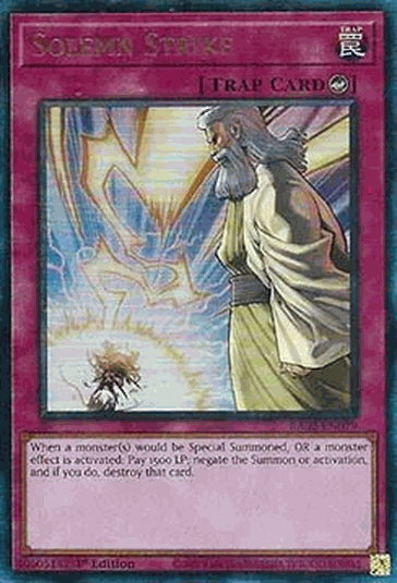Solemn Strike (V.7 - Ultimate Rare)