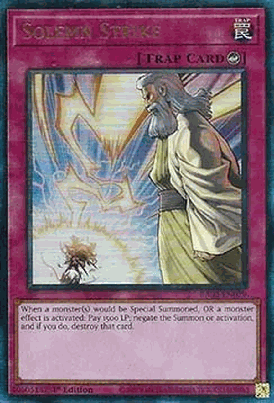 Solemn Strike (V.7 - Ultimate Rare)