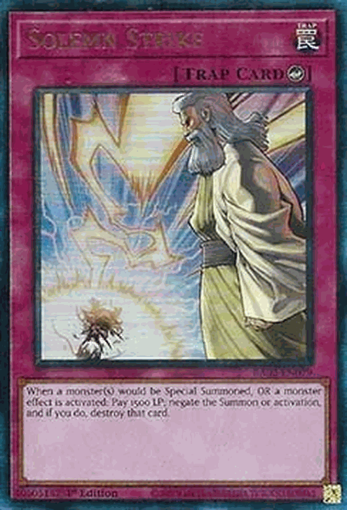 Solemn Strike (V.7 - Ultimate Rare)