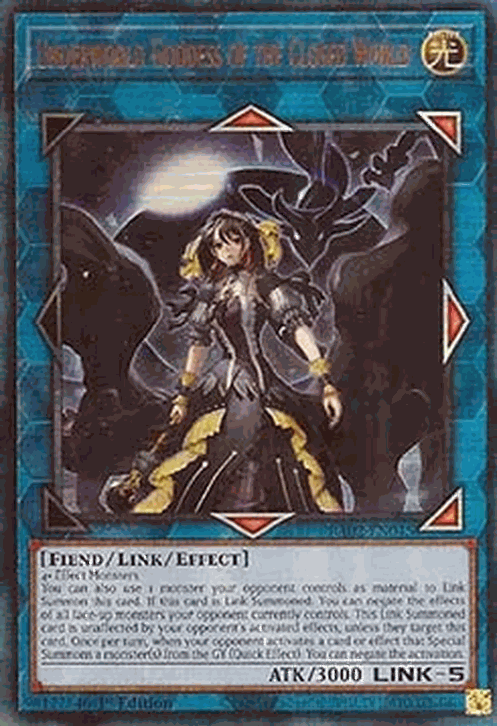 Underworld Goddess of the Closed World (V.7 - Ultimate Rare)