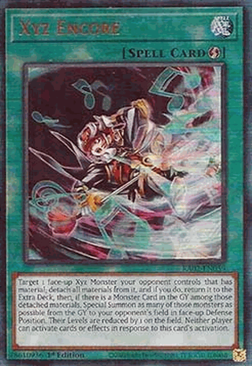 Xyz Encore (V.7 - Ultimate Rare)
