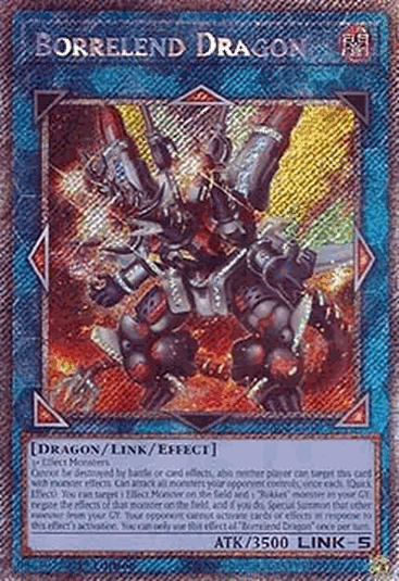 Borrelend Dragon (V.4 - Platinum Secret Rare)