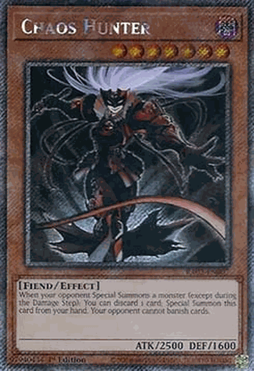 Chaos Hunter (V.4 - Platinum Secret Rare)